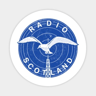 Radio Scotland 242 / 80s Pirate Radio Station Magnet